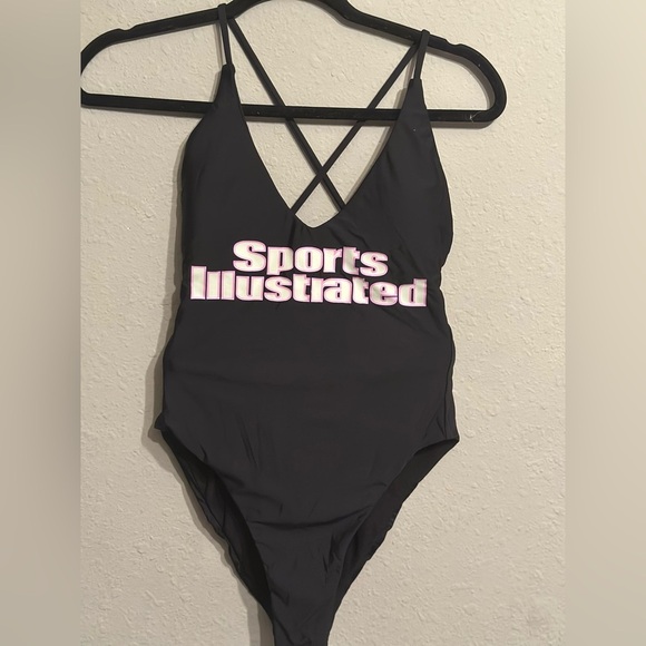 NWT Black Sports Illustrated Swimsuit - Picture 9 of 12